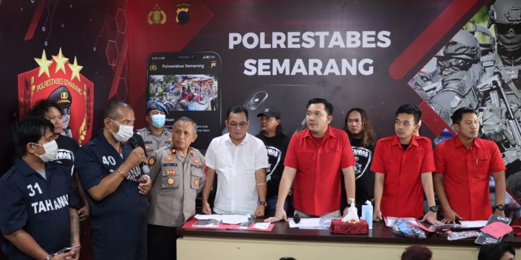 Polrestabes Semarang Berhasil Bekuk Pencuri ELF Di Jalan Sriwijaya Baru