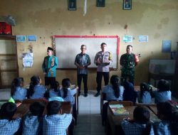 Sikapi Isu Penculikan Anak, Babinsa dan Bhabinkamtibmas Jepara Sambangi Sekolah-Sekolah