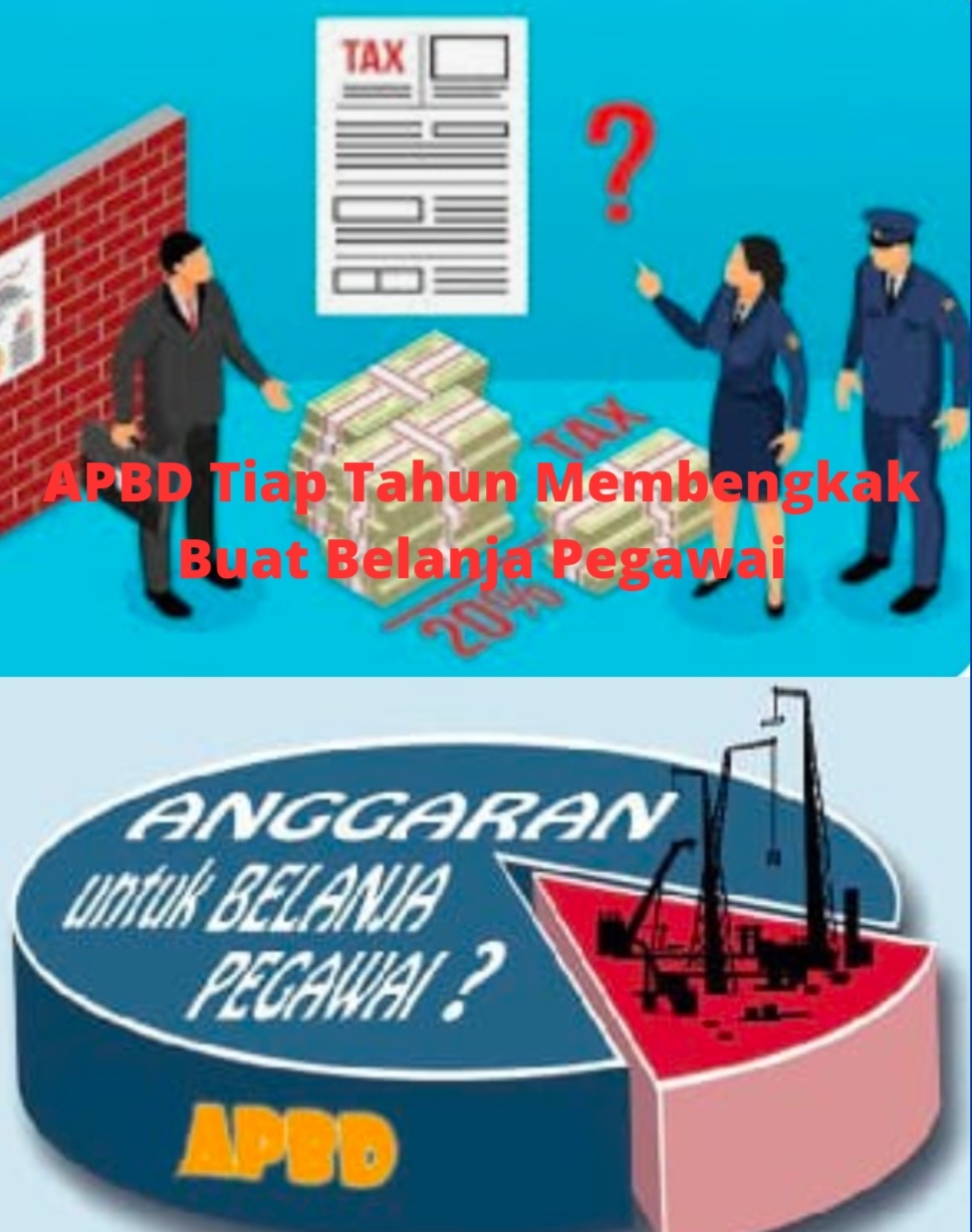 <em>APBD Kabupaten Bekasi setiap tahun Membengkak Buat Belanja Pegawai</em>