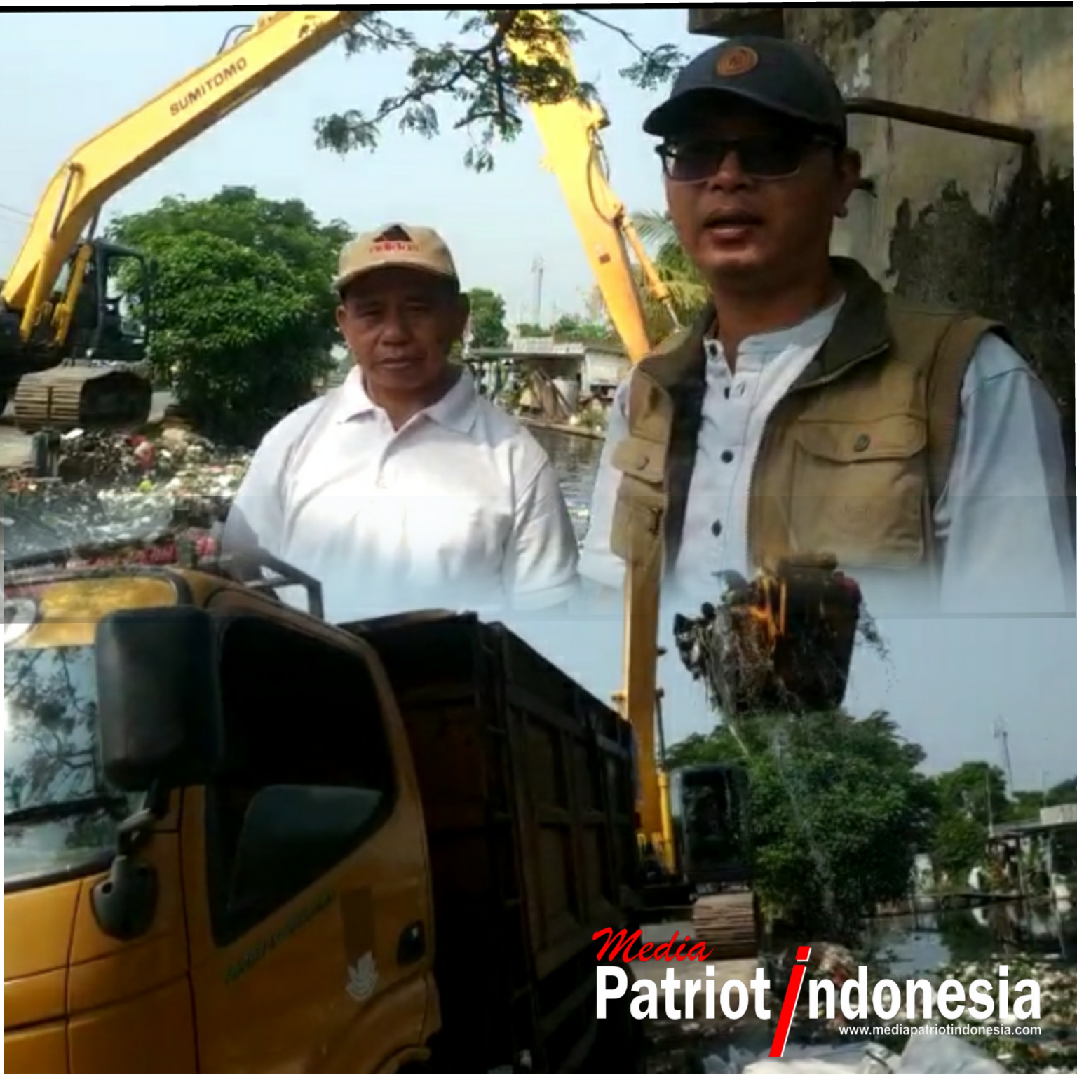 UPTD Wilayah 4 Bersama Masyarakat Bersihkan Pintu Air PNR Desa Karang Asih