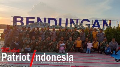 Untuk Menjaga Kebersamaan, Koramil Sumber Bersama Polsek Halal Bihalal di Randu gunting Blora