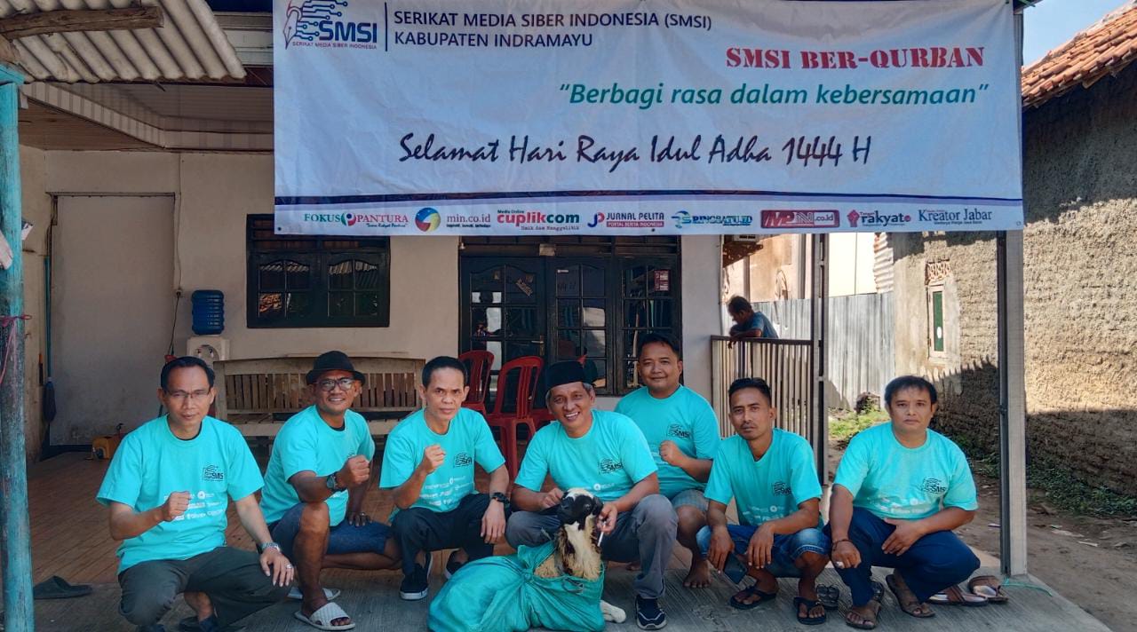 SMSI Indramayu Gelar Pemyembelihan Hewan Qurban