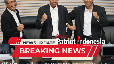 Ketua Sementara KPK Nawawi Pomolonago: KPK Memastikan Bahwa Pemberantasan Korupsi Tidak Terganggu