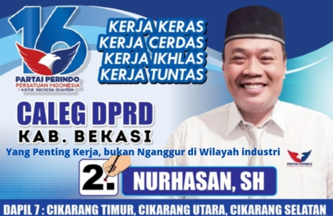 Caleg Partai PERINDO DPRD Kabupaten Bekasi Dapil 7 No Urut 2 Siap Menyongsong Kemenangan Pada Pemilu 2024