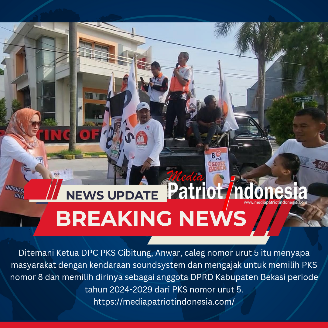 Seger Bener… Flashmob Kampanye Caleg PKS Teti Lestari di Cikarang Barat Bagikan Jeruk 