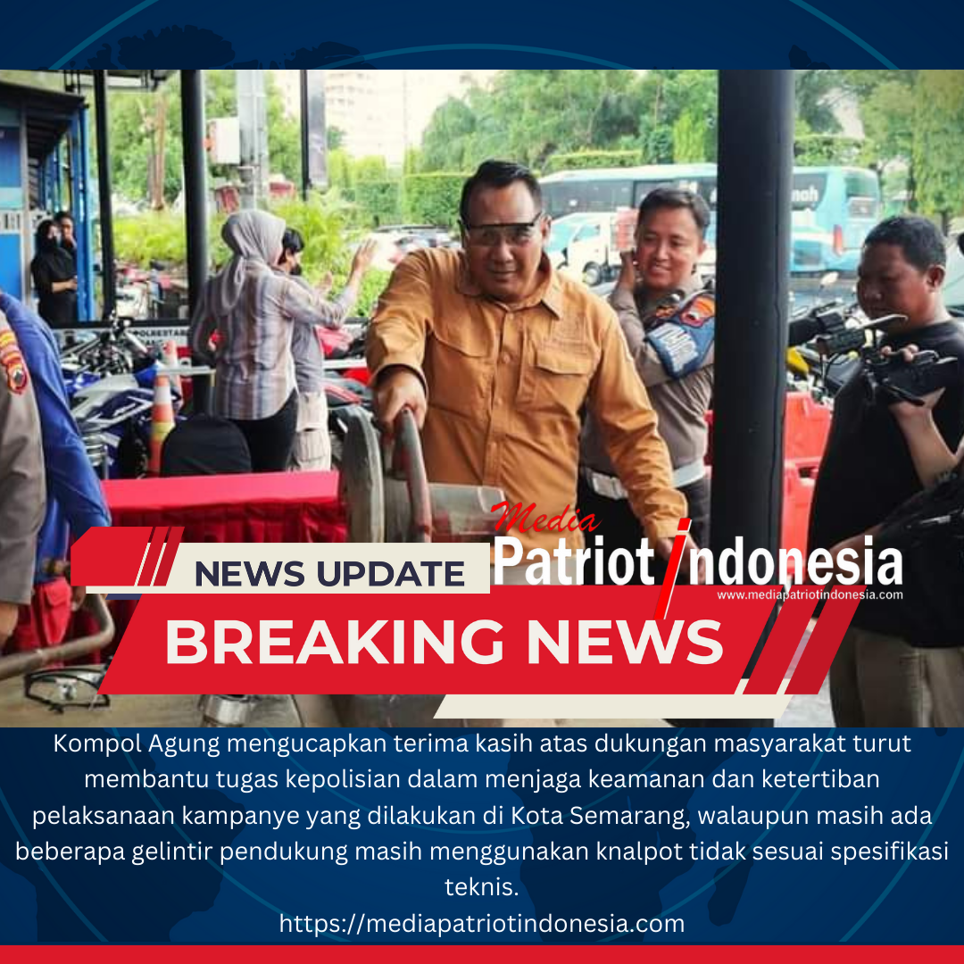 Polrestabes Semarang Berhasil Amankan Kampanye Terbuka di Simpang lima Kota Semarang dan Apresiasi Beserta Kampanye Berjalan Tertib