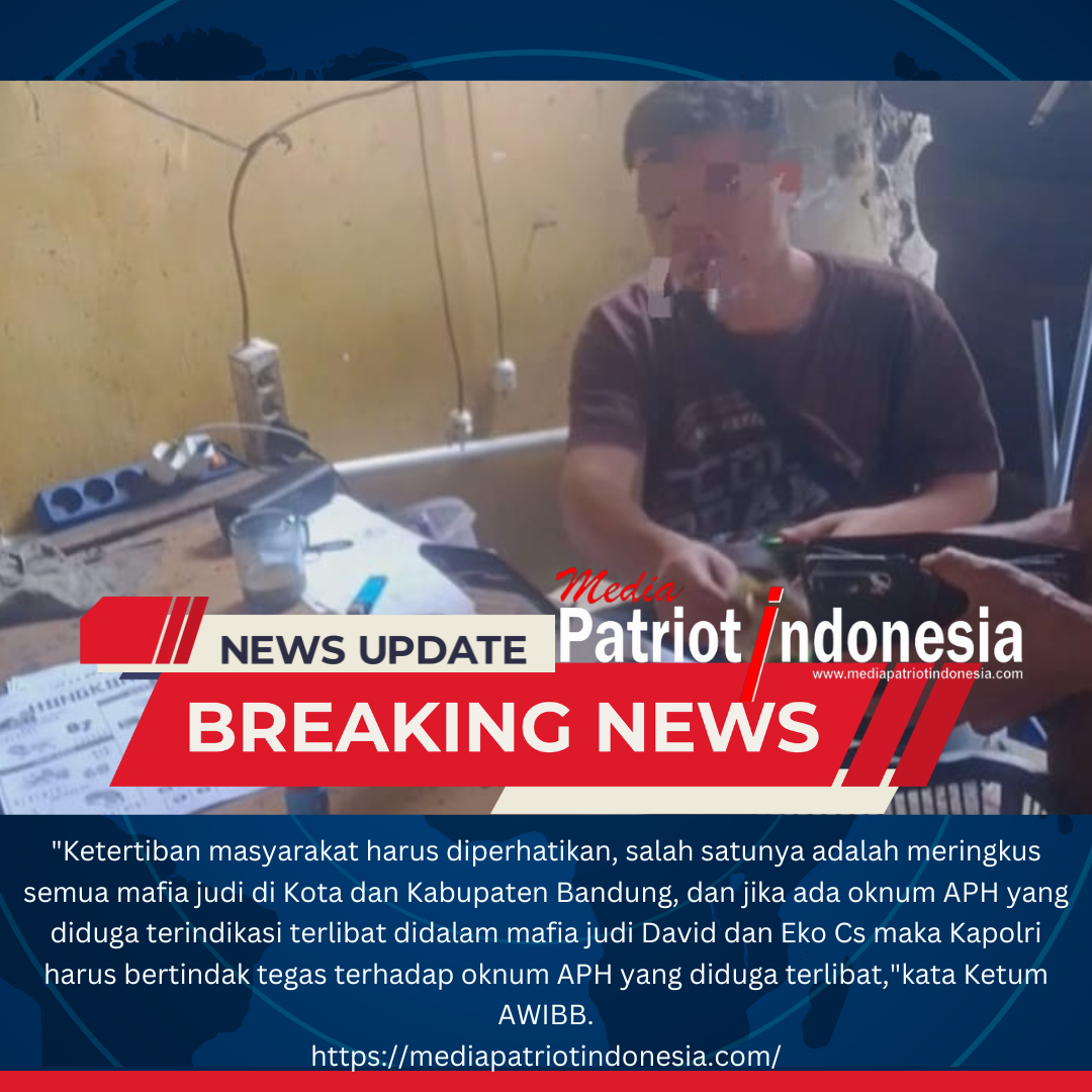 Polda Jabar Harus Segera Ringkus Mafia judi Togel Dikota Bandung