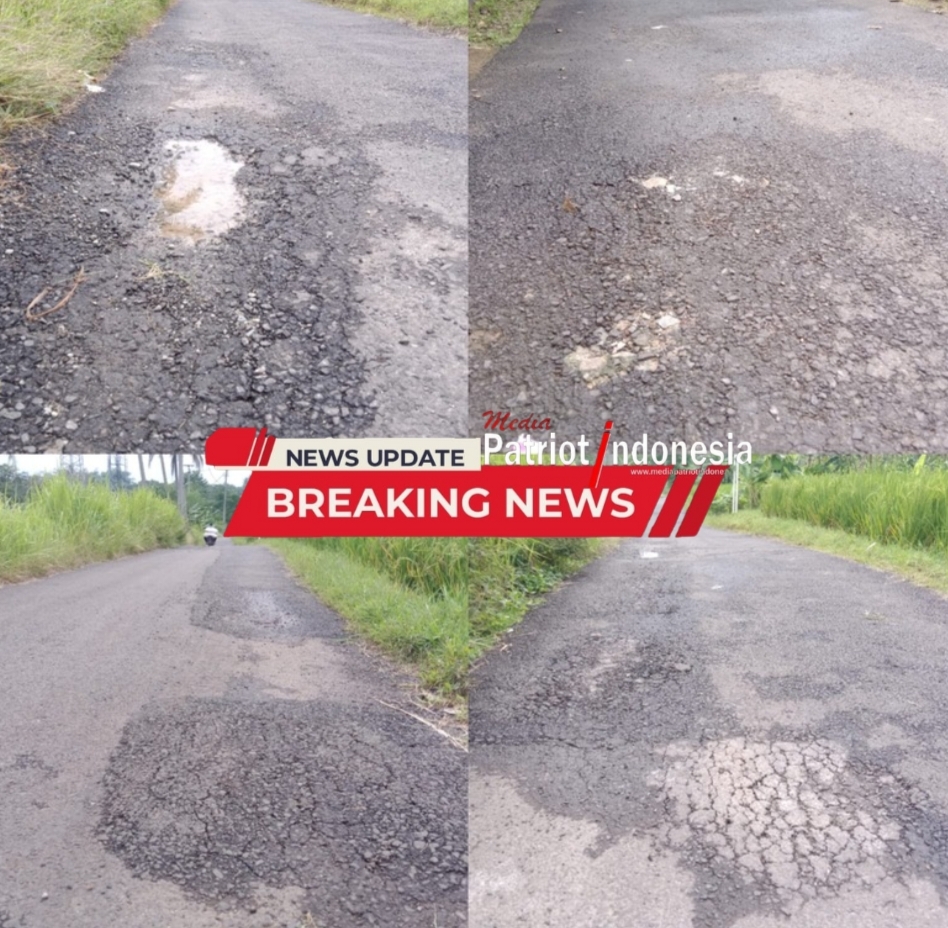 Hasil Pekerjaan Hotmix Dari Dana Desa Depok TA 2024 Buruk, Sesudah Diperbaiki Rusak Kembali Sang Kades Harus Diperiksa APH