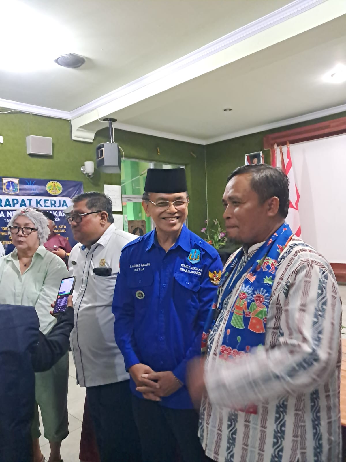 SMAN 49 Jakarta Gelar Sertijab Kepengurusan Komite Sekolah dan Sosialisasi Organisasi Gerakan Pendidikan Indonesia Baru (GPIB).