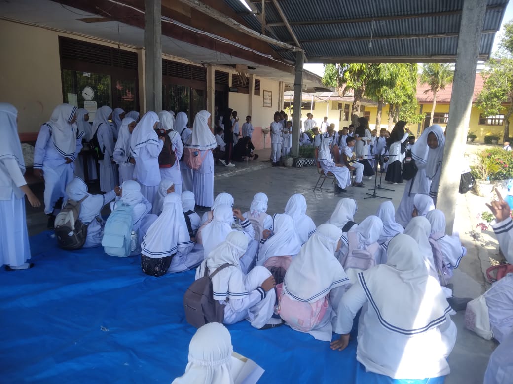 256 Siswa Baru SMP Negeri 2 Bireuen Ikuti MPLS: Bentuk Karakter dan Siap Hadapi Dunia Sekolah