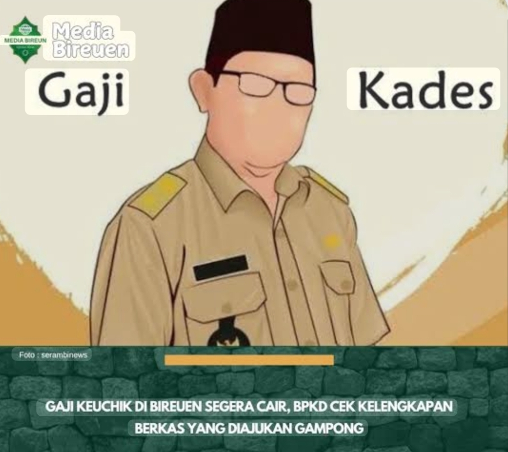 Menahan Harap di Awal Tahun Ajaran, Para Keuchik di Bireuen Menunggu Cairnya Jerih Tiga Bulan