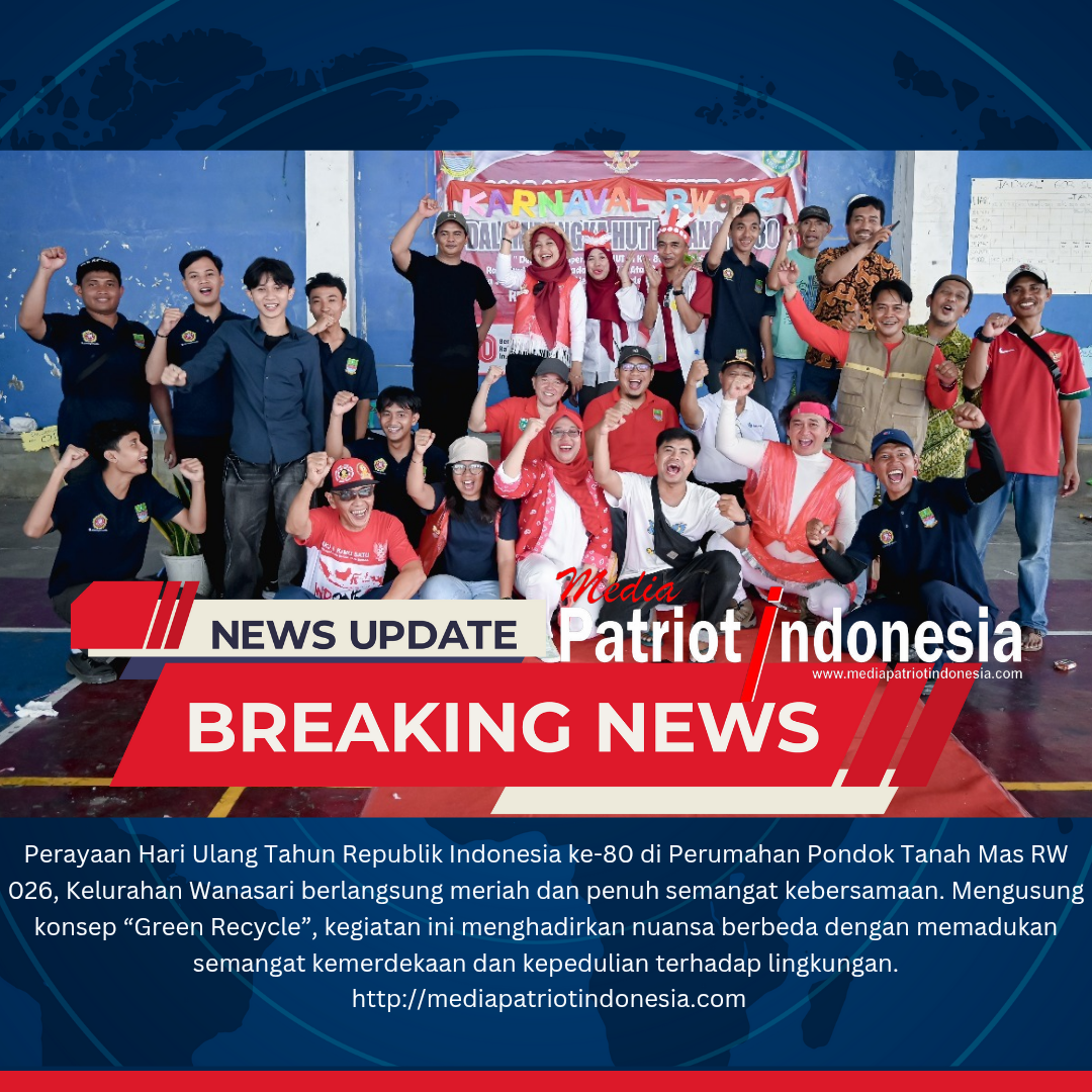 HUT RI ke-80 Meriah di Pondok Tanah Mas: Green Recycle Jadi Ajang Kreativitas Warga