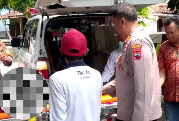 Digegerkan Seorang Petani Ditemukan Meninggal Dunia dilahan Pertanian Wilayah Kecamatan Sluke.