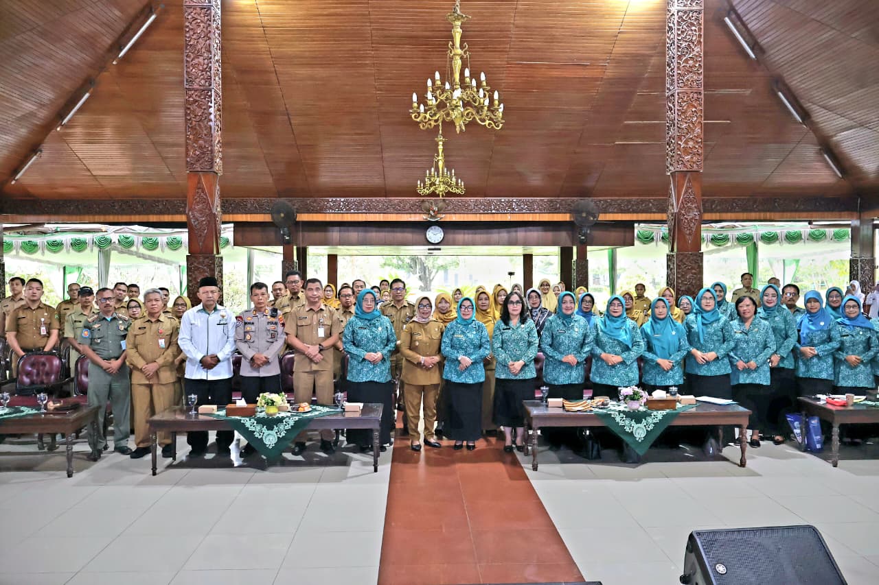 Rapat Konsultasi TP PKK Blora 2026 : Targetkan Ekonomi Mandiri Hingga Bebas Stunting