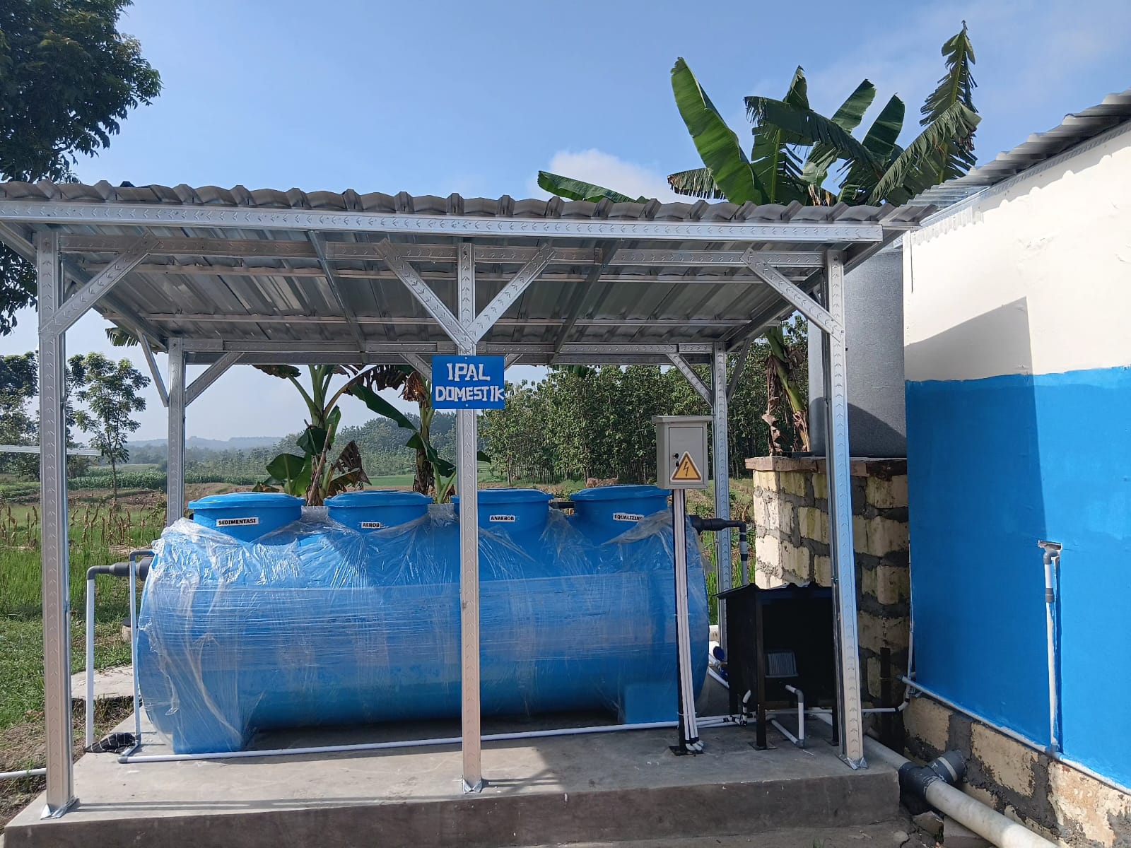 Baru 50 persen yang Memasang IPAL, salah satunya SPPG Al – Muhamad.