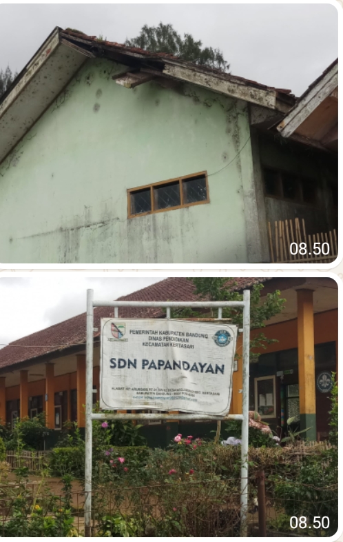 DANA BOS BUAT CAT DIDUGA DISUNAT, SDN PAPANDAYAN KERTASARI KUSAM: KEPSEK JADI PLT, SEKOLAH TAK TERURUS