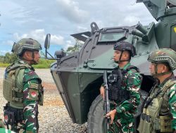 TNI Perkuat Pengamanan di PT Freeport Pasca Serangan KKB, Panser Anoa Disiagakan