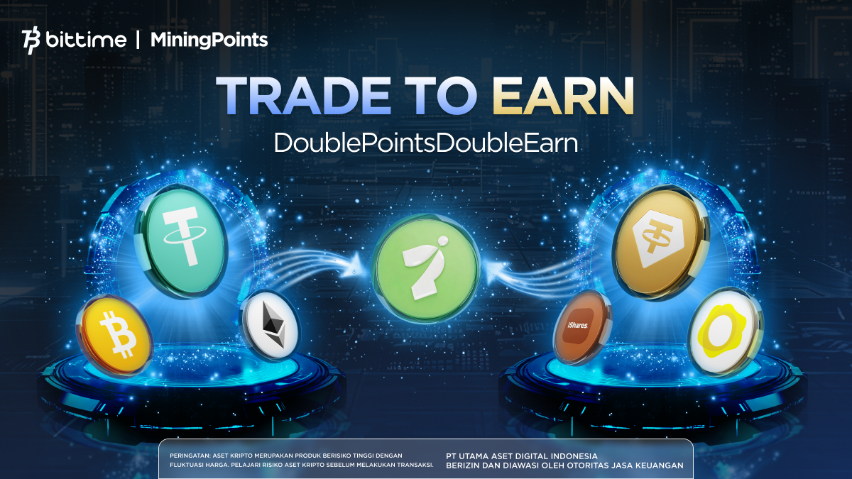 Bittime Hadirkan Peluang Baru Melalui Bittime Mining Points, Maksimalkan Keuntungan Trading dengan Total Prize Pool Lebih dari 30.000 Palapa
