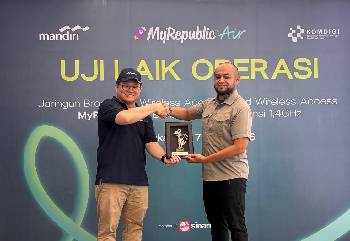 MyRepublic Air Rampungkan Uji Laik Operasi di Palangka Raya, Tandai Kesiapan Ekspansi Nasional Layanan FWA